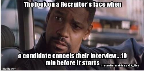 the look of a recruiter